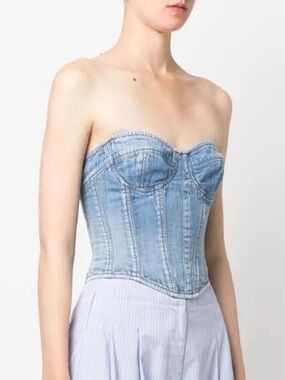 ERMANNO SCERVINO • Denim Top